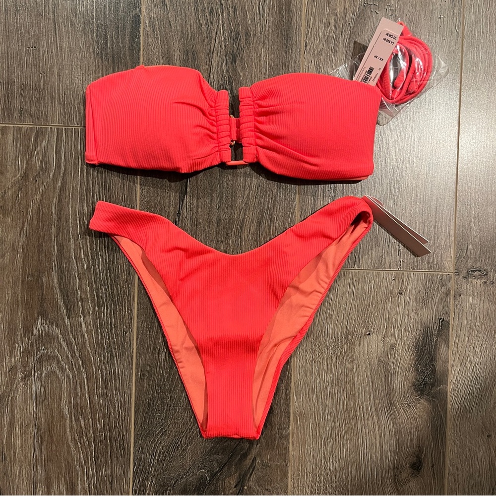 Victoria’s Secret | Mix-and-Match Ribbed Bikini Set (XS)
